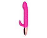 Wibrator - Rechargeable Thrusting Vibrator USB 10 Functions - Heating - obrazek 6