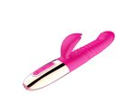 Wibrator - Rechargeable Thrusting Vibrator USB 10 Functions - Heating - obrazek 7