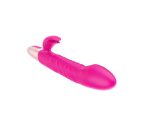Wibrator - Rechargeable Thrusting Vibrator USB 10 Functions - Heating - obrazek 9