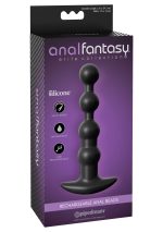 Rechargeable Anal Beads Black - obrazek 2