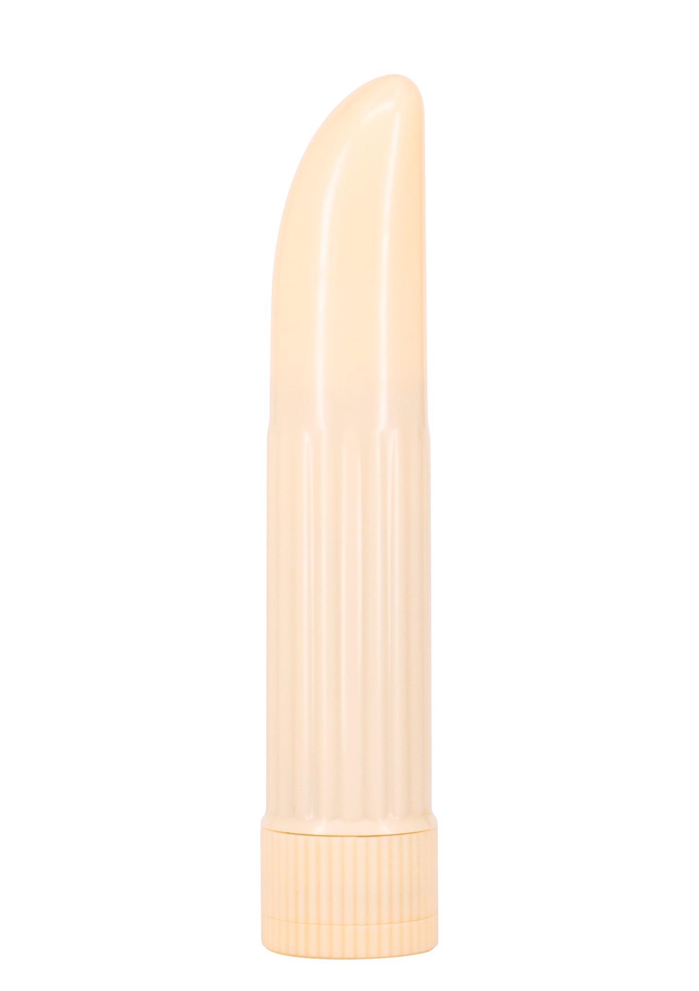25038_WHITE_01 Ladyfinger Mini Vibrator White - obrazek 1