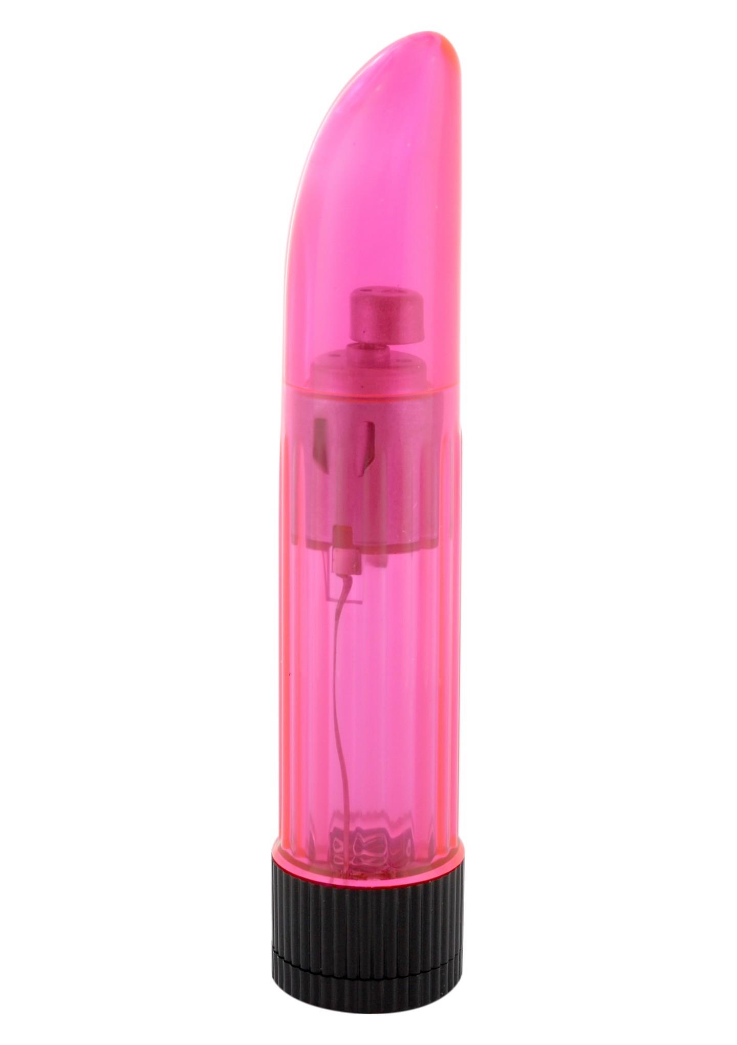 25040_PINK_01 Crystal Ladyfinger Vibrator Pink - obrazek 1