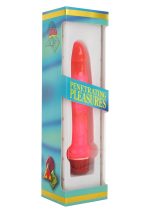 Jelly Anal Vibrator Pink - obrazek 2
