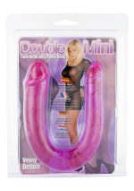 Double Mini Dong Twinhead Purple - obrazek 2