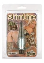 Compact Vibrating Buttplug Transparent - obrazek 2