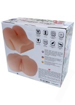 Masturbator-Vibrating Life-Sized Pussy & Ass XL - obrazek 11