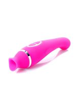 Vibrator-HELEN Pink - 12 vibration functions / 8 stimulation functions USB - obrazek 4