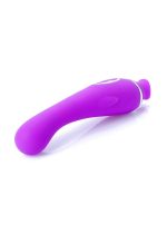 Wibrator-KELLY Purple- 12 vibration functions / 8 stimulation functions USB - obrazek 4