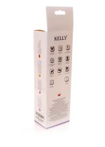 Wibrator-KELLY Purple- 12 vibration functions / 8 stimulation functions USB - obrazek 6