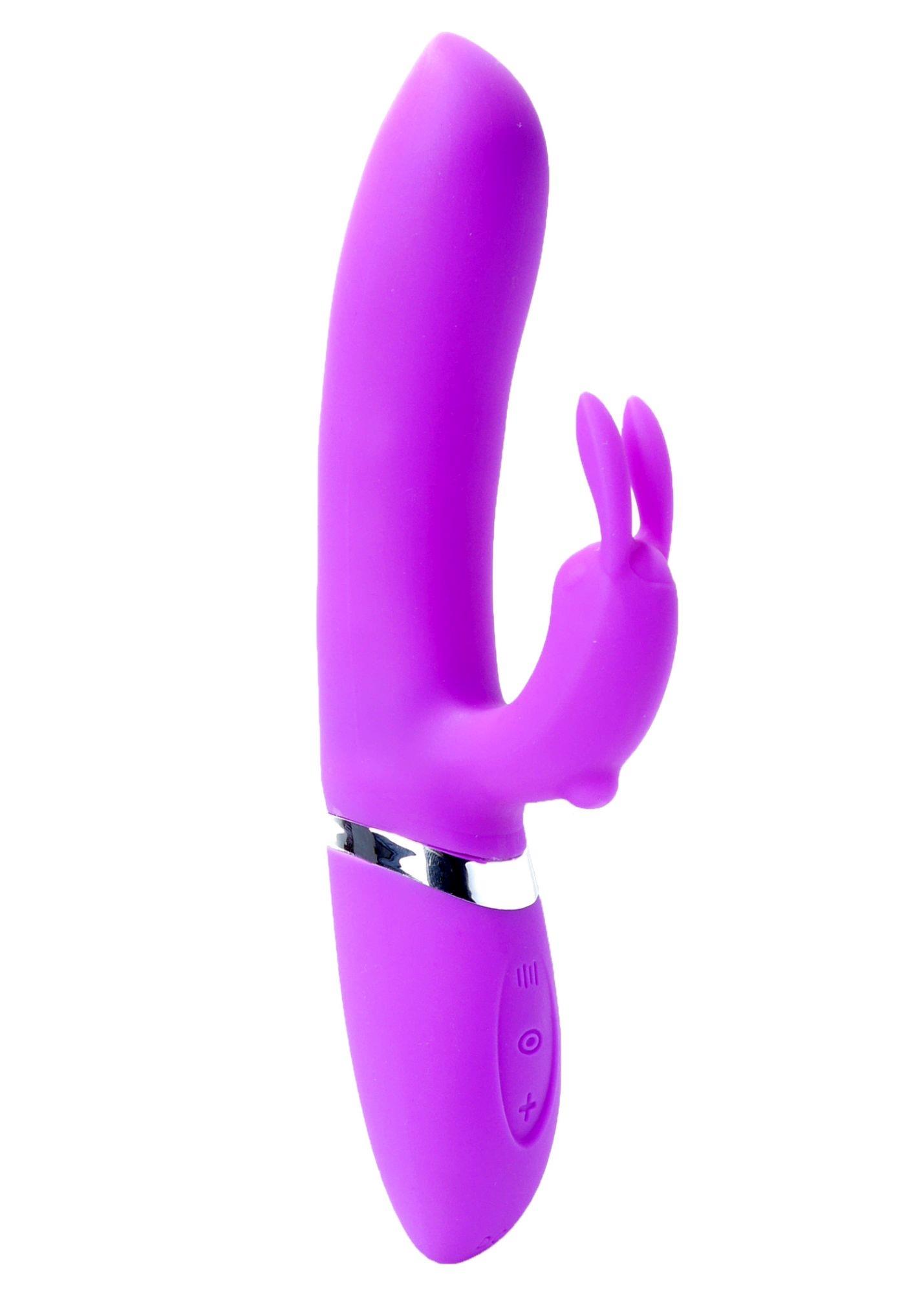 26-00120 Wibrator-CLARA Purple 12 vibration and 6 pulsation functions USB - obrazek 1