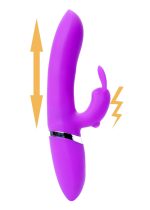 Wibrator-CLARA Purple 12 vibration and 6 pulsation functions USB - obrazek 4