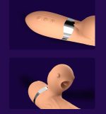Wibrator-Basia Thtusting Vibrator 2 in 1 Tongue Vibrators USB - obrazek 10