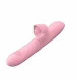 Wibrator-Angelia, USB 3 functions of thrusting / 20 vibrations Flesh - obrazek 3