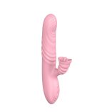 Wibrator-Angelia, USB 3 functions of thrusting / 20 vibrations Flesh - obrazek 7