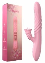 Wibrator-Angelia, USB 3 functions of thrusting / 20 vibrations Flesh - obrazek 10