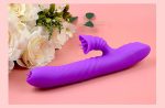 Wibrator-Angelia USB 3 functions of thrusting / 20 vibrations Purple - obrazek 4