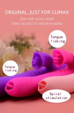 Wibrator-Angelia USB 3 functions of thrusting / 20 vibrations Pink - obrazek 5