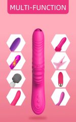 Wibrator-Angelia USB 3 functions of thrusting / 20 vibrations Pink - obrazek 6