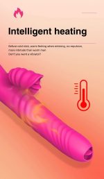 Wibrator-Angelia USB 3 functions of thrusting / 20 vibrations Pink - obrazek 9