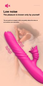 Wibrator-Angelia USB 3 functions of thrusting / 20 vibrations Pink - obrazek 12