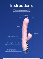 Wibrator-Fairy USB 3 functions of thrusting / 20 vibrations - obrazek 7