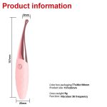 Stymulator-Nana Orgasmic Vibrator -Pink - obrazek 5