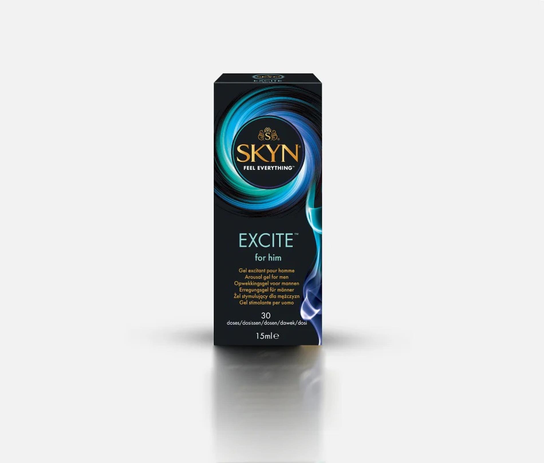 27-466000 UNIMIL EXCITE FOR HIM żel potęgujący orgazm u mężczyzn 15ml - obrazek 1