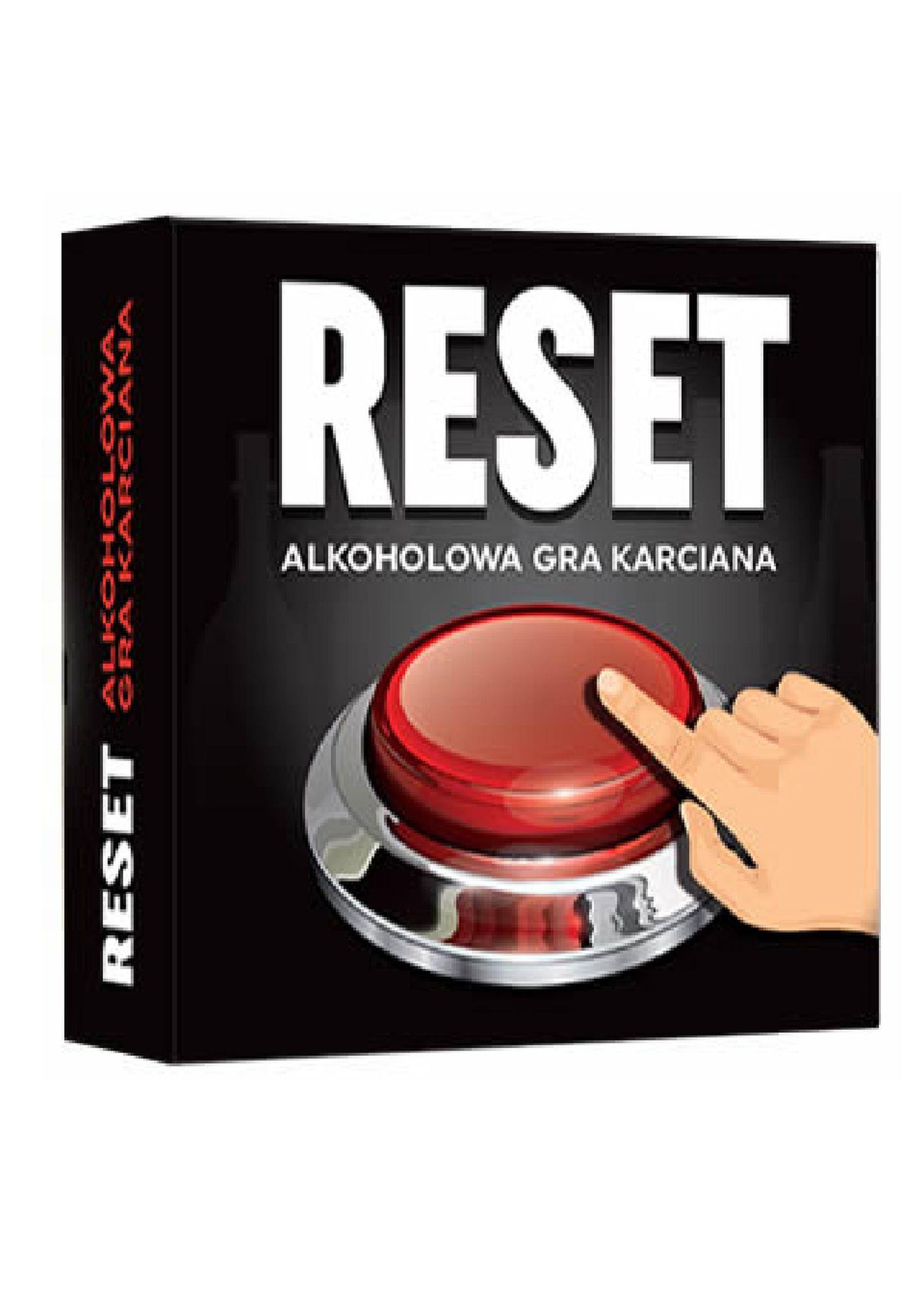 29-00002 Gry-RESET-alkoholowa gra karciana - obrazek 1