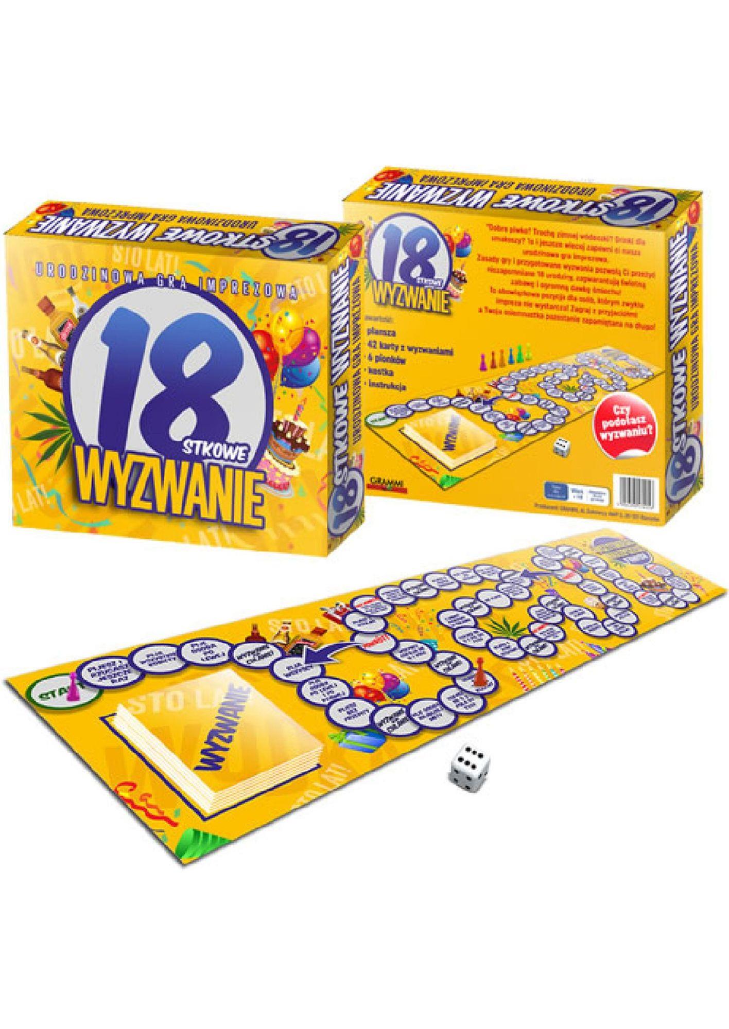 29-00018 Gry-18-stkowe Wyzwanie Gra Urodzinowa - obrazek 1