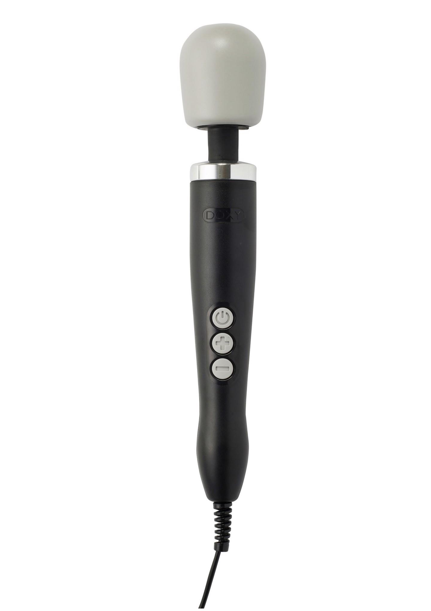 29500_BLACK_01 DOXY Original Massager Black - obrazek 1