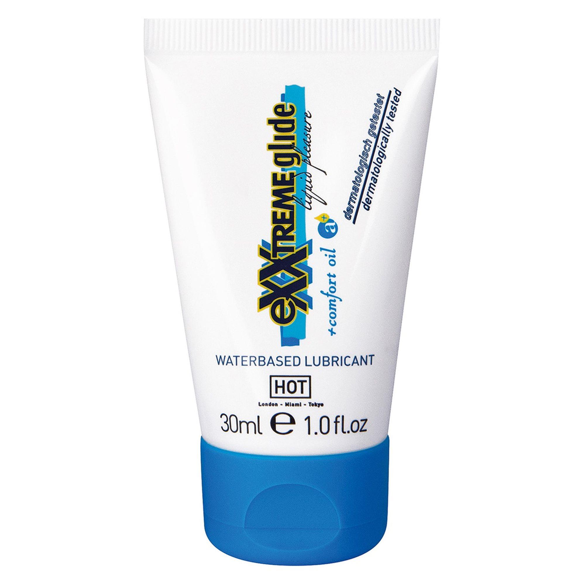 3-44033 eXXtreme Glide - waterbased lubricant + comfort oil a+ 30 ml - obrazek 1
