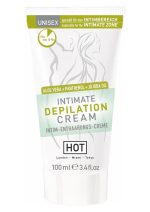 Żel/sprej-HOT Intimate Depilation Cream 100 ml - obrazek 2