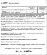 Supl.diety-V-Activ Caps for Men- 20caps - obrazek 5