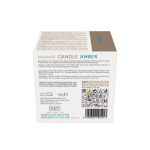 Świeca-Shiatsu Massage Candle Amber 130g. - obrazek 3