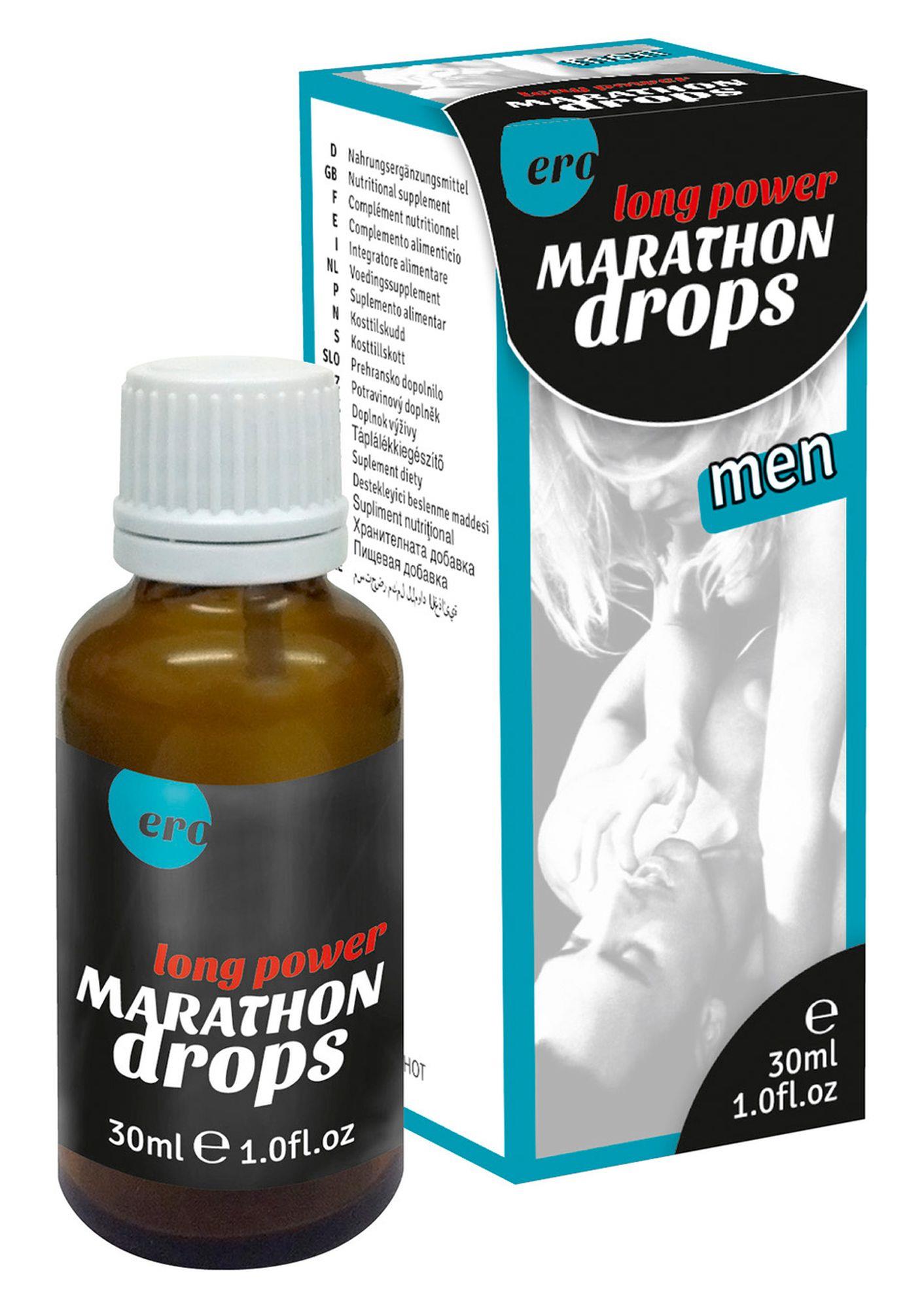 3-77106 Żel/sprej-Ero Marathon Men Drops 30 ml - obrazek 1