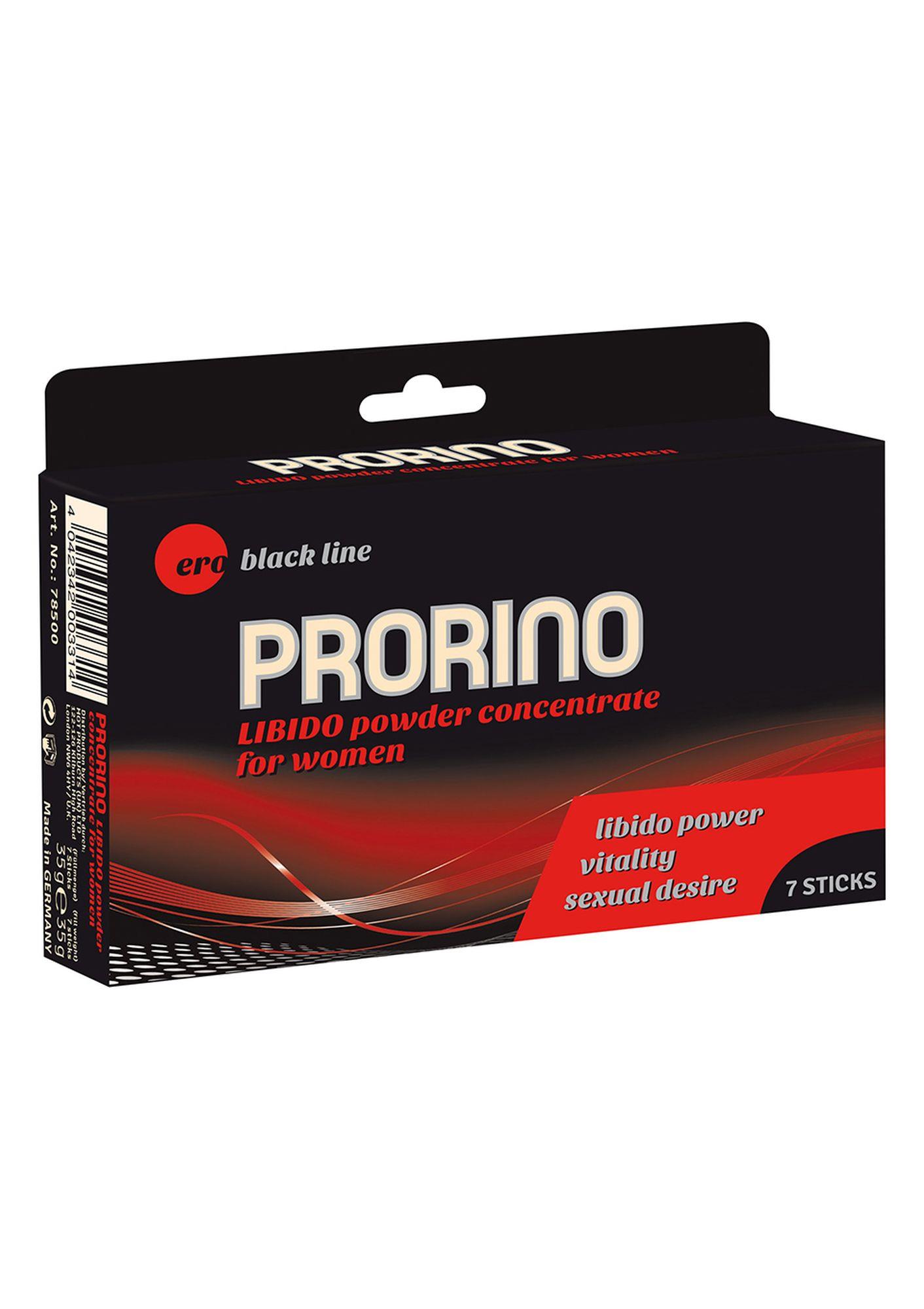 3-78500 Supl.diety-ERO PRORINO black line libido powder concentrate - obrazek 1