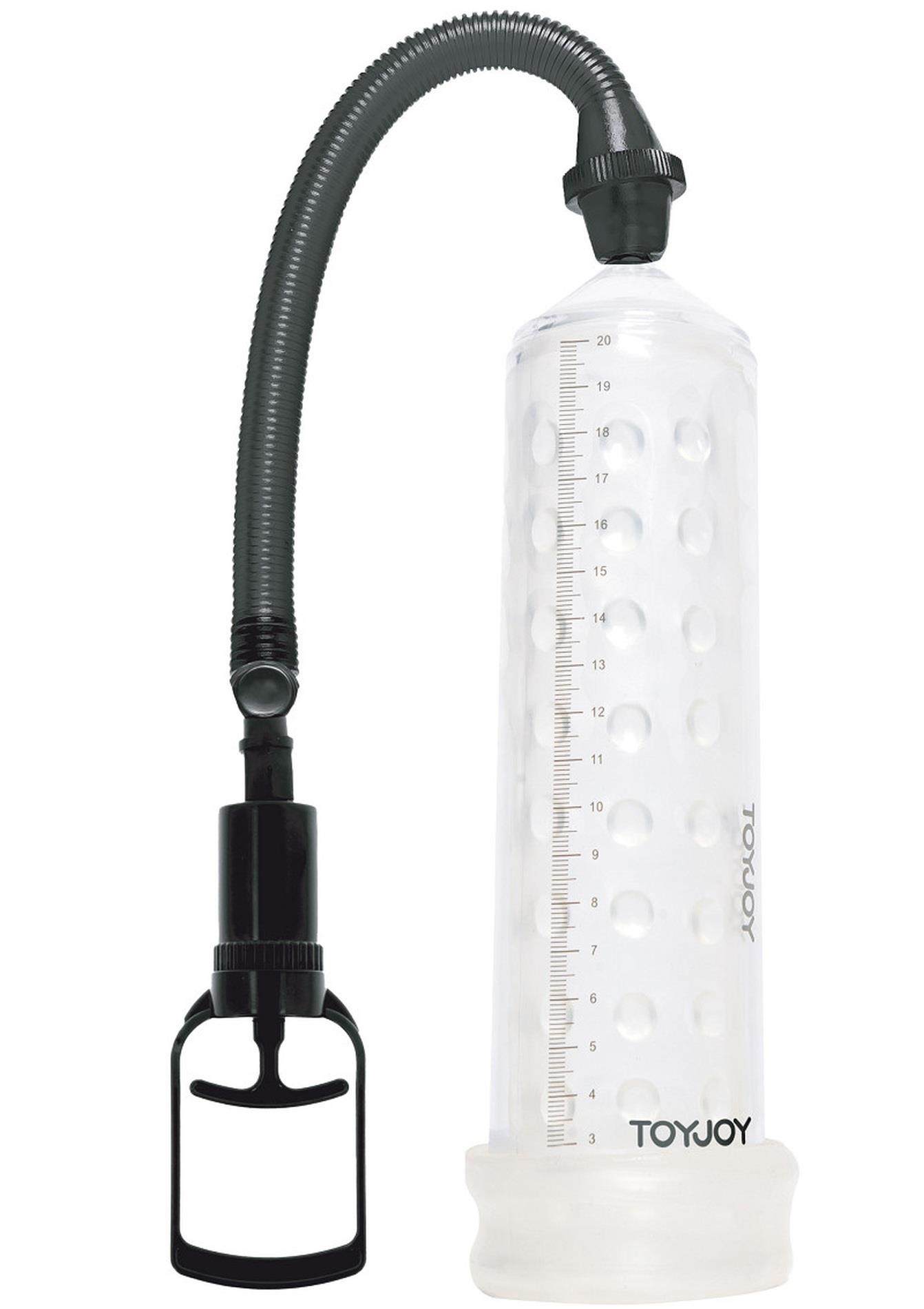 30-10454-X-TRANSPA_01 Power Massage Pump with Sleeve Transparent - obrazek 1