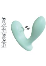DuoVibe II Tapping Vibrator Mint - obrazek 7