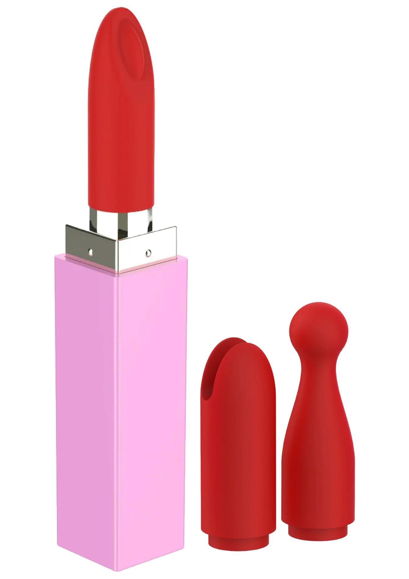 30-11132-X-PINK_01 Sealed With A Kiss Lipstick Vibe - obrazek 1