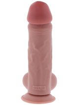 Deluxe Dual Density Thick Dildo TPE 23 cm - obrazek 4
