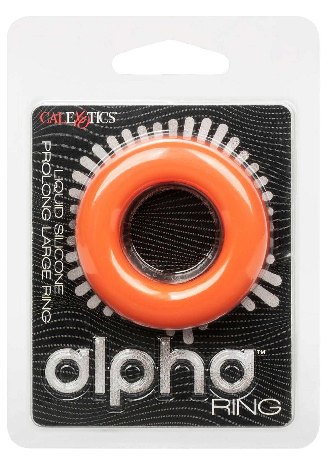 30-14862-X-ORANGE Alpha Prolong Large Ring Orange - obrazek 1