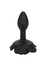 Small Rose Anal Plug Black - obrazek 2