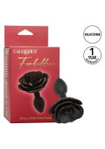 Small Rose Anal Plug Black - obrazek 8