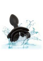 Small Rose Anal Plug Black - obrazek 10