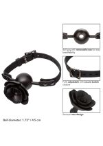 Removable Rose Gag Black - obrazek 10