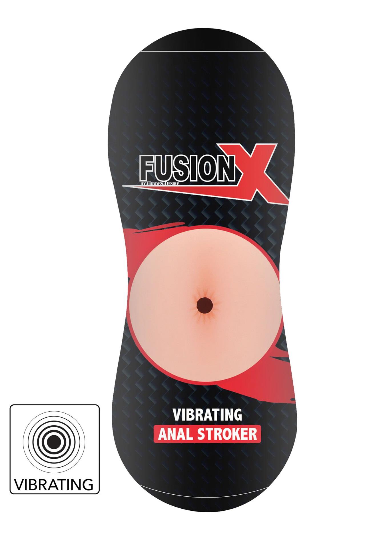 30-16957-X-SKIN_01 Vibrating Stroker Ass Light skin tone - obrazek 1