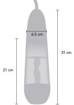 Hidden Desire Fusion X Magnifying Sleeve Penis Pump - obrazek 8
