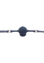 Silicone Mouth Gag Blue - obrazek 5