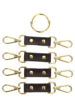 Studded Hogtie Black - obrazek 6