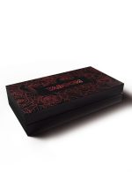 Wild Roses Collar & Leash Black - obrazek 3